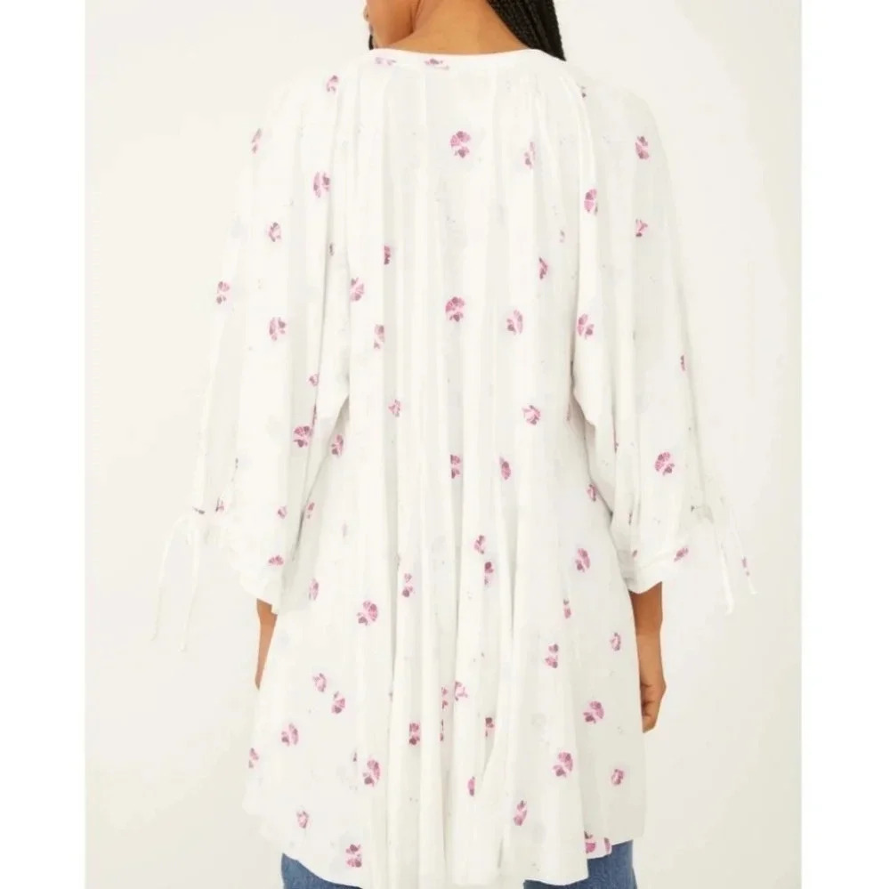 New Free People Winter Sun Cinnamon Tunic XS - Picture 7 of 9